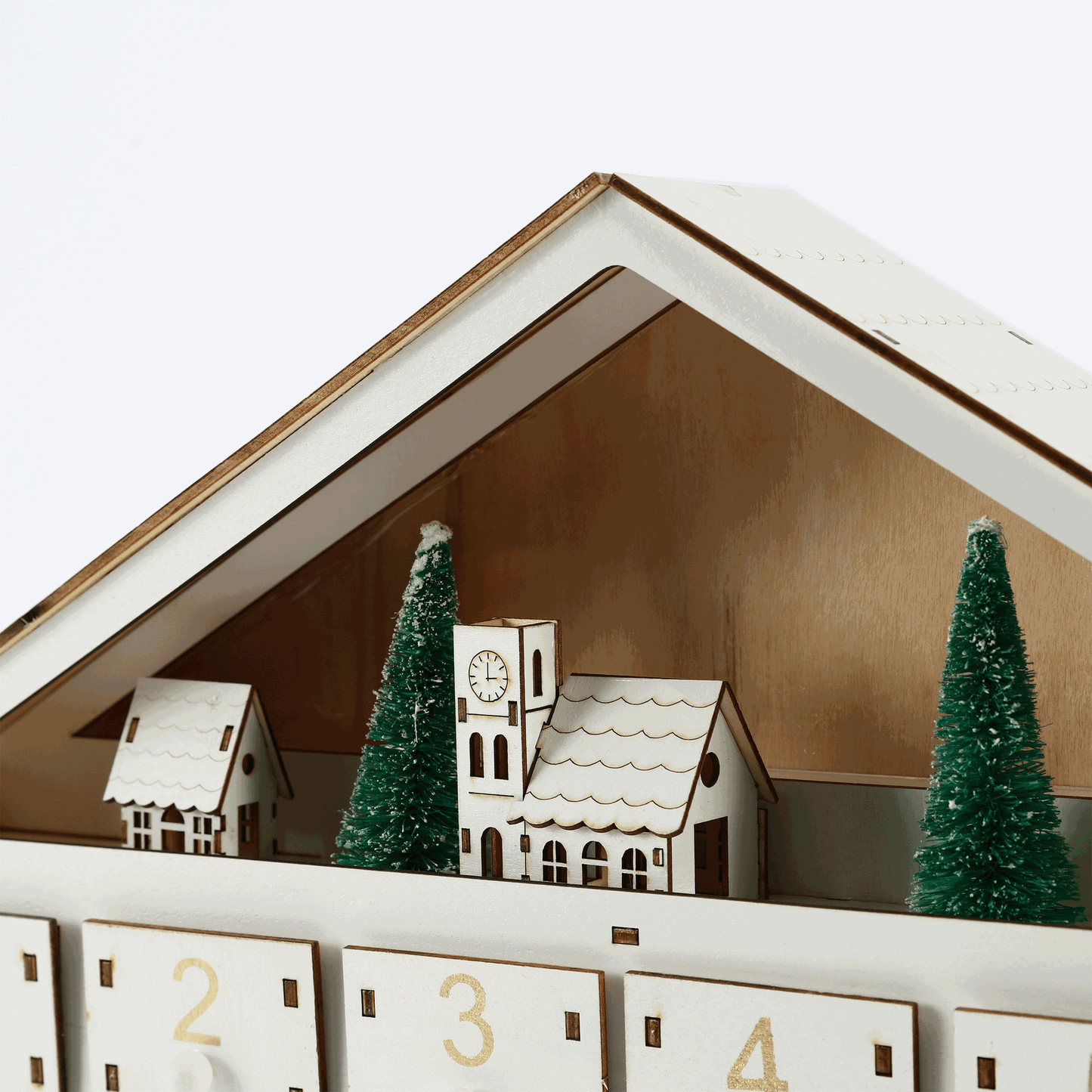 Woodland Village DIY Advent Calendar