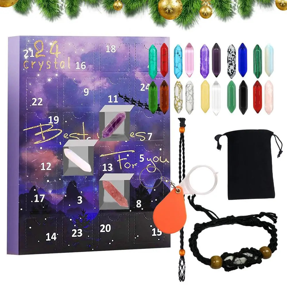 24-Day Crystal Healing Advent Calendar