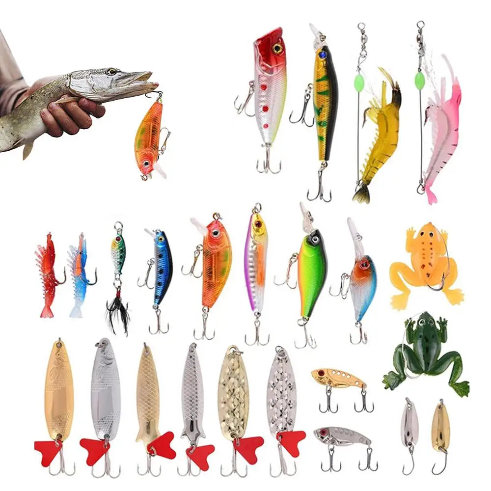 Ultimate Fisherman's Christmas Advent Calendar - 24 Fishing Lures Set