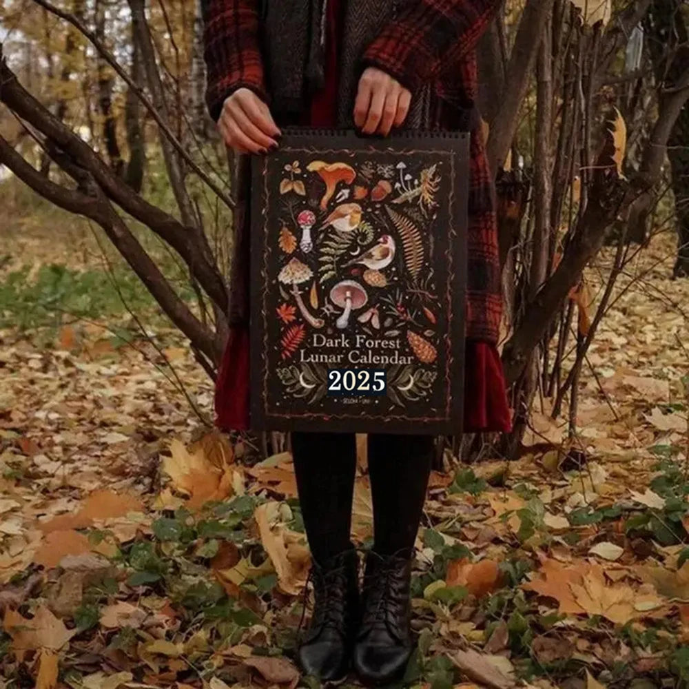 2025 Dark Forest Mushrooms & Wildlife Calendar