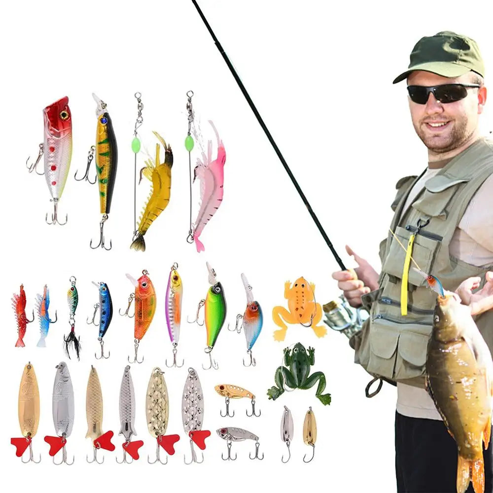 Ultimate Fisherman's Christmas Advent Calendar - 24 Fishing Lures Set