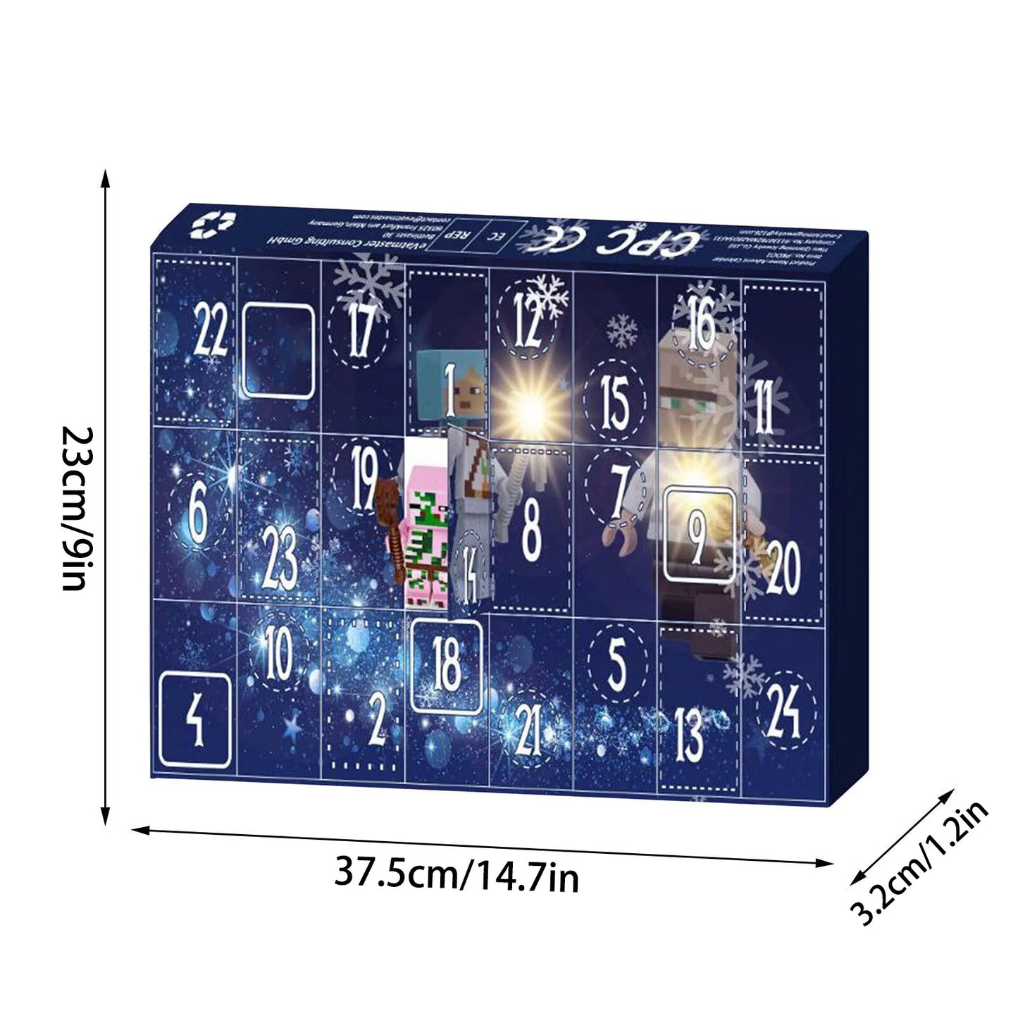 Block Builder Advent Calendar: 24 Days of Mini Figure Fun