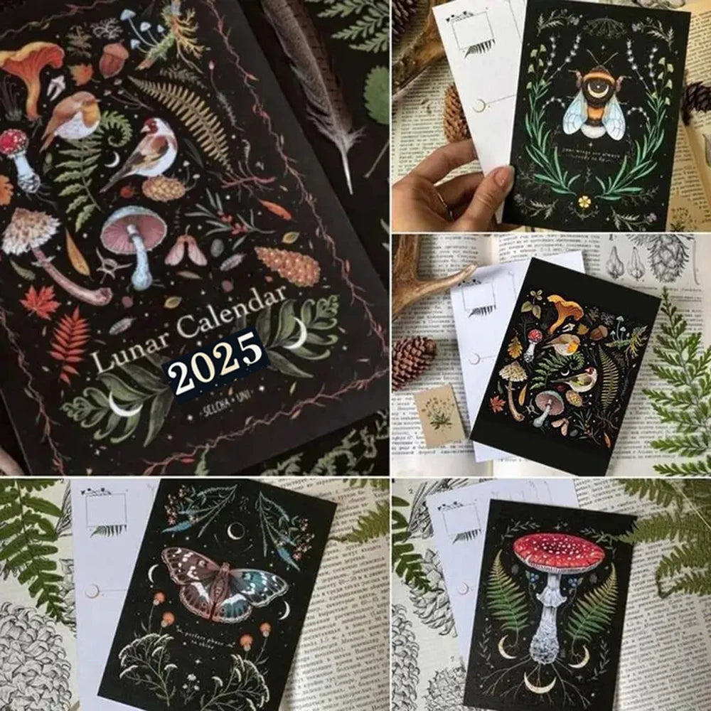 2025 Dark Forest Mushrooms & Wildlife Calendar