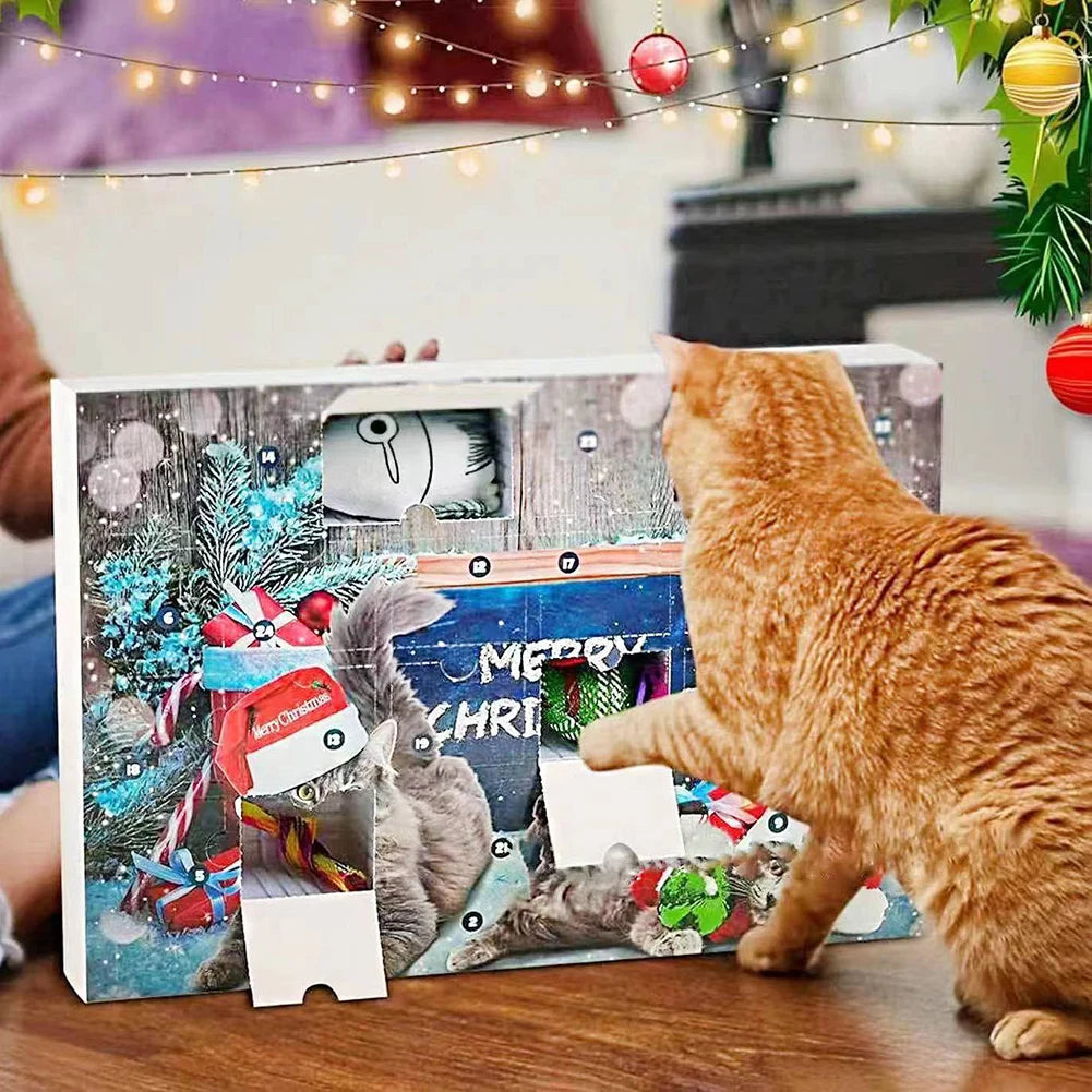 Paws & Play Advent Calendar: 24 Days of Cat Toys