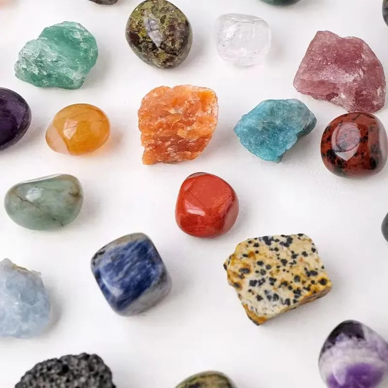 Crystal Gemstone Advent Calendar: 24 Days of Natural Treasures