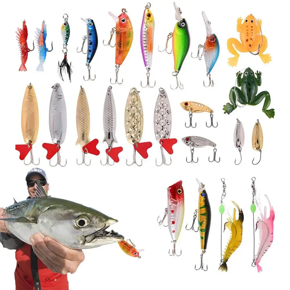 Ultimate Fisherman's Christmas Advent Calendar - 24 Fishing Lures Set